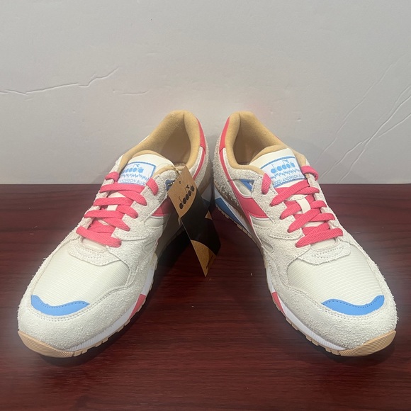 Diadora x Anderson Blue, N9002, 501.179675/C8008, Cream & Pink - Picture 7 of 13